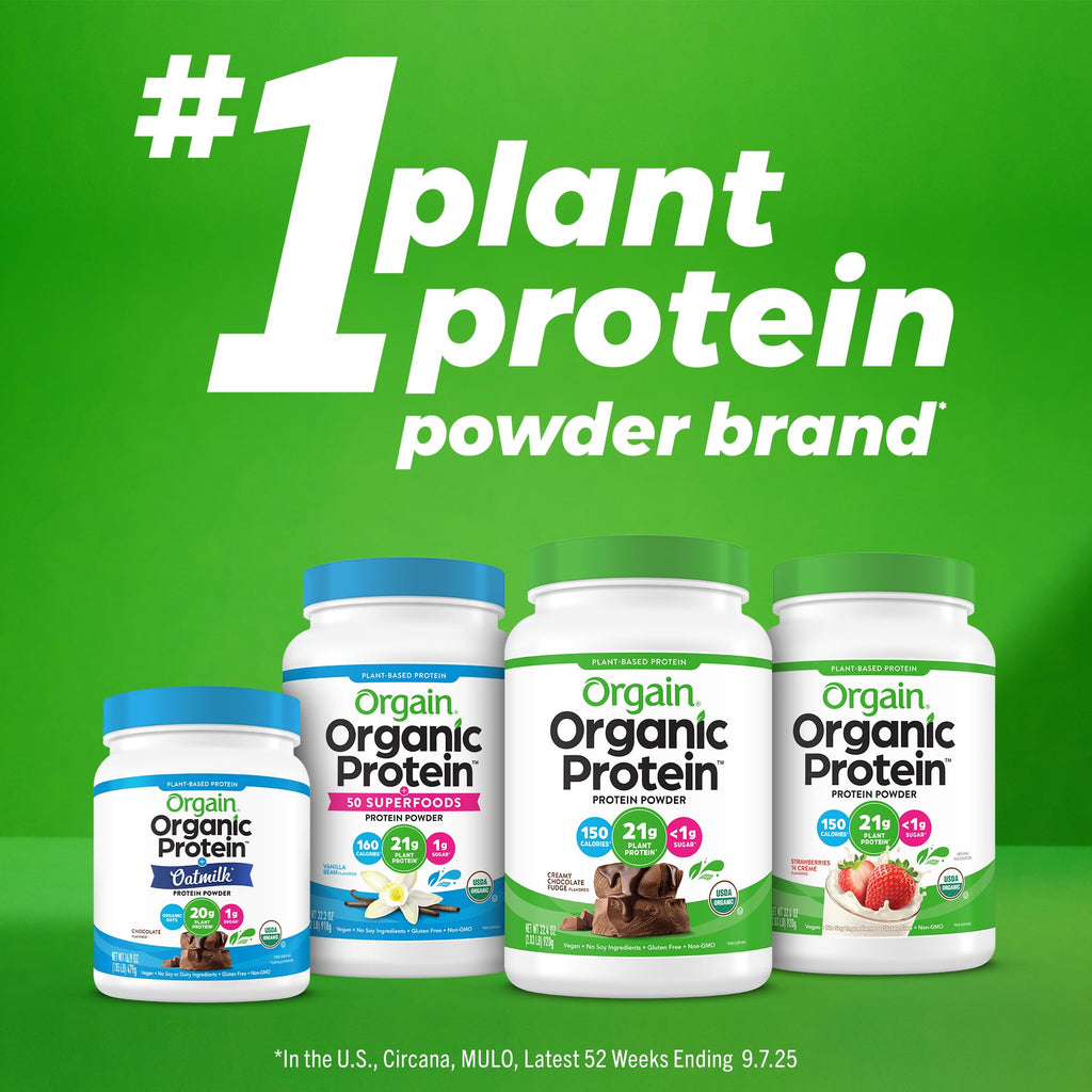 Orgain Organic Vegan Protein Powder - Shakes & Smoothies

