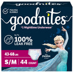 Goodnites Girls' Nighttime Bedwetting Underwear | Overnight

