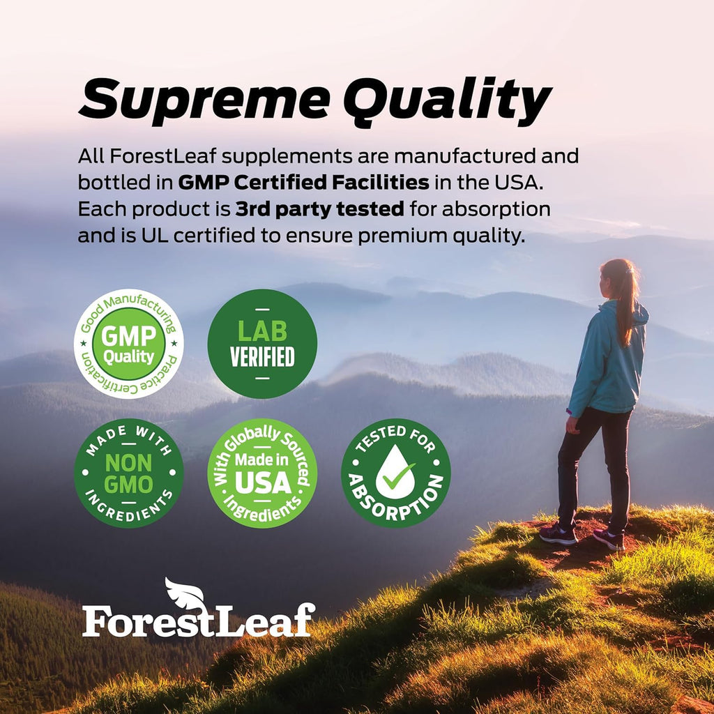 ForestLeaf Grass-Fed Beef Liver Capsules Immunity Support

