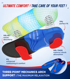 NEUPU High Arch Support Orthotic Insoles | Pain Relief

