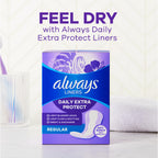 Always Pantyliners Anti-Bunch Xtra Protection Unscented

