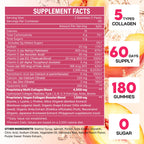 Hydrolyzed Collagen Gummies for Skin, Hair, Nails and Joints

