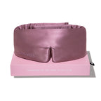 DROWSY Silk Sleep Mask - Face-hugging, padded cocoon in pure Mulberry silk