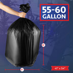 Heavy-Duty Trash Bags | Commercial Grade

