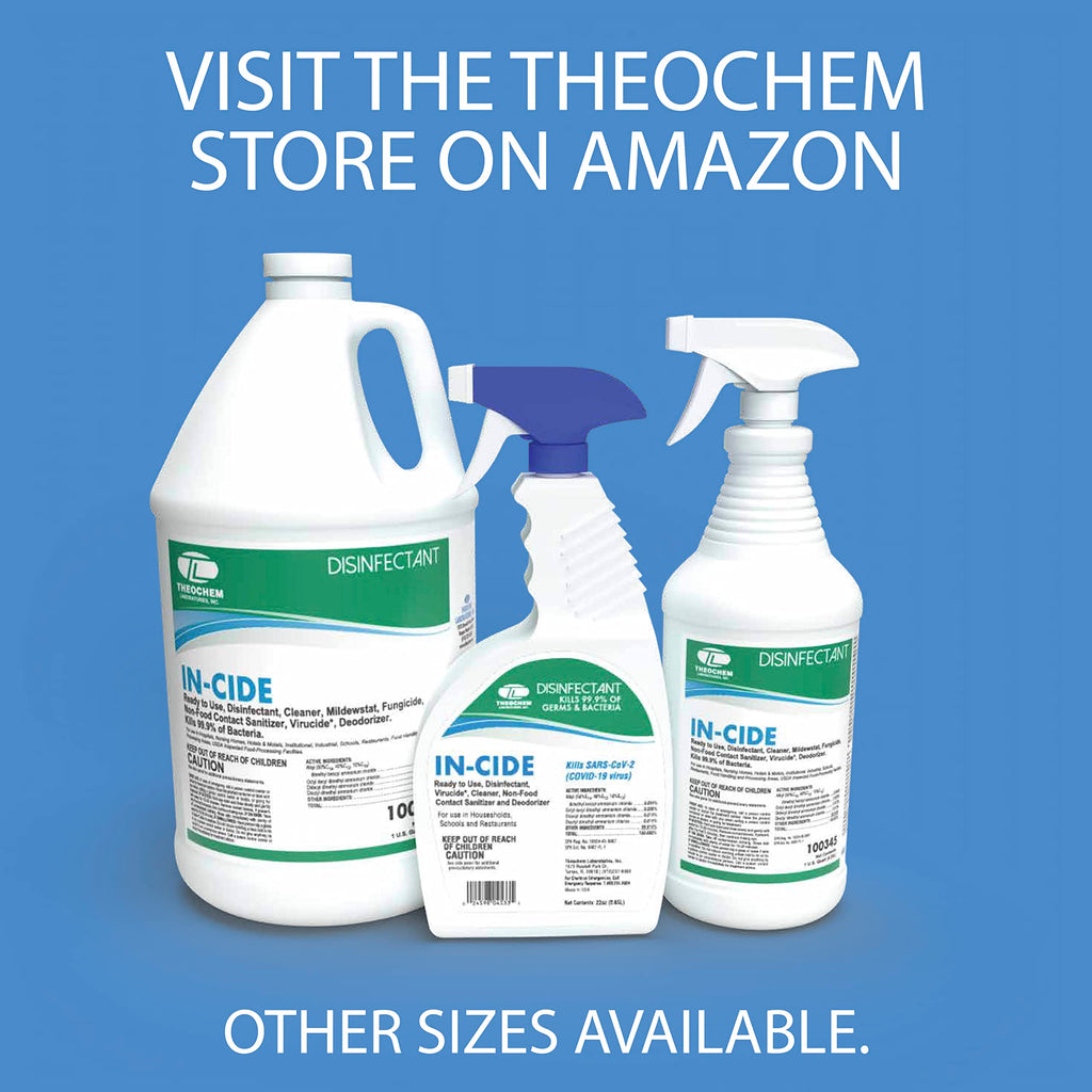 In-Cide Hospital-Grade Disinfectant Spray EPA List N


