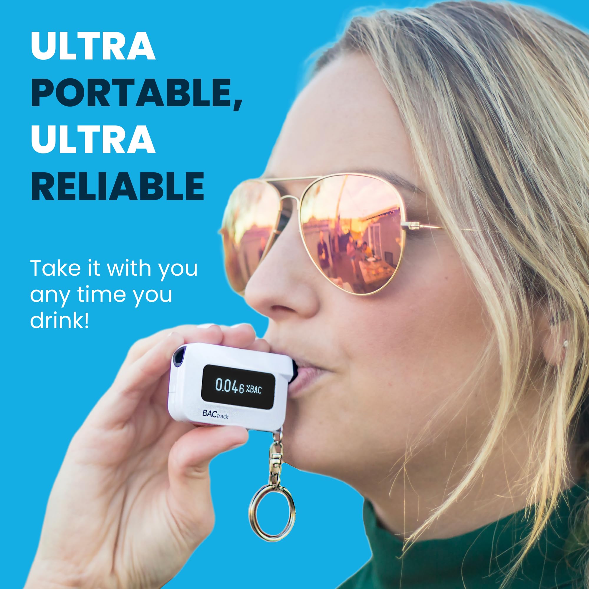 BACtrack C6 Breathalyzer Keychain

