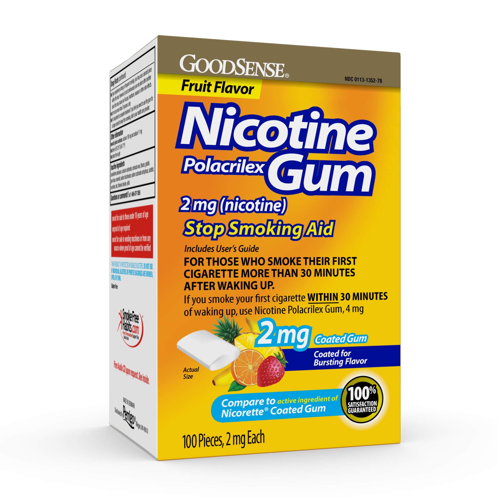 GoodSense Nicotine Polacrilex Lozenge – Stop Smoking Aid