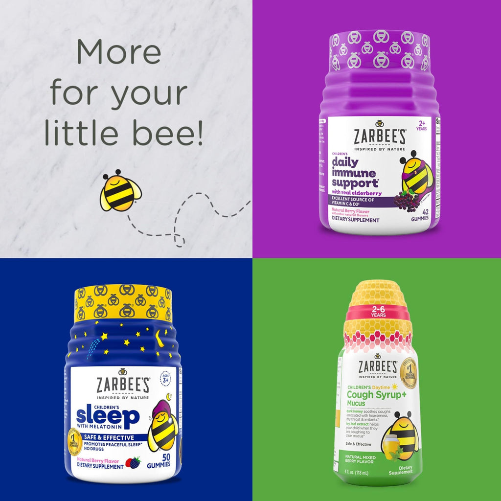 Zarbee's Complete Kids Multivitamin Gummies | Immune Support


