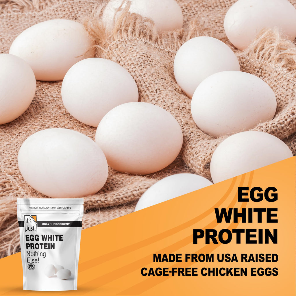Egg White Protein Powder - It's Just! Unflavored

