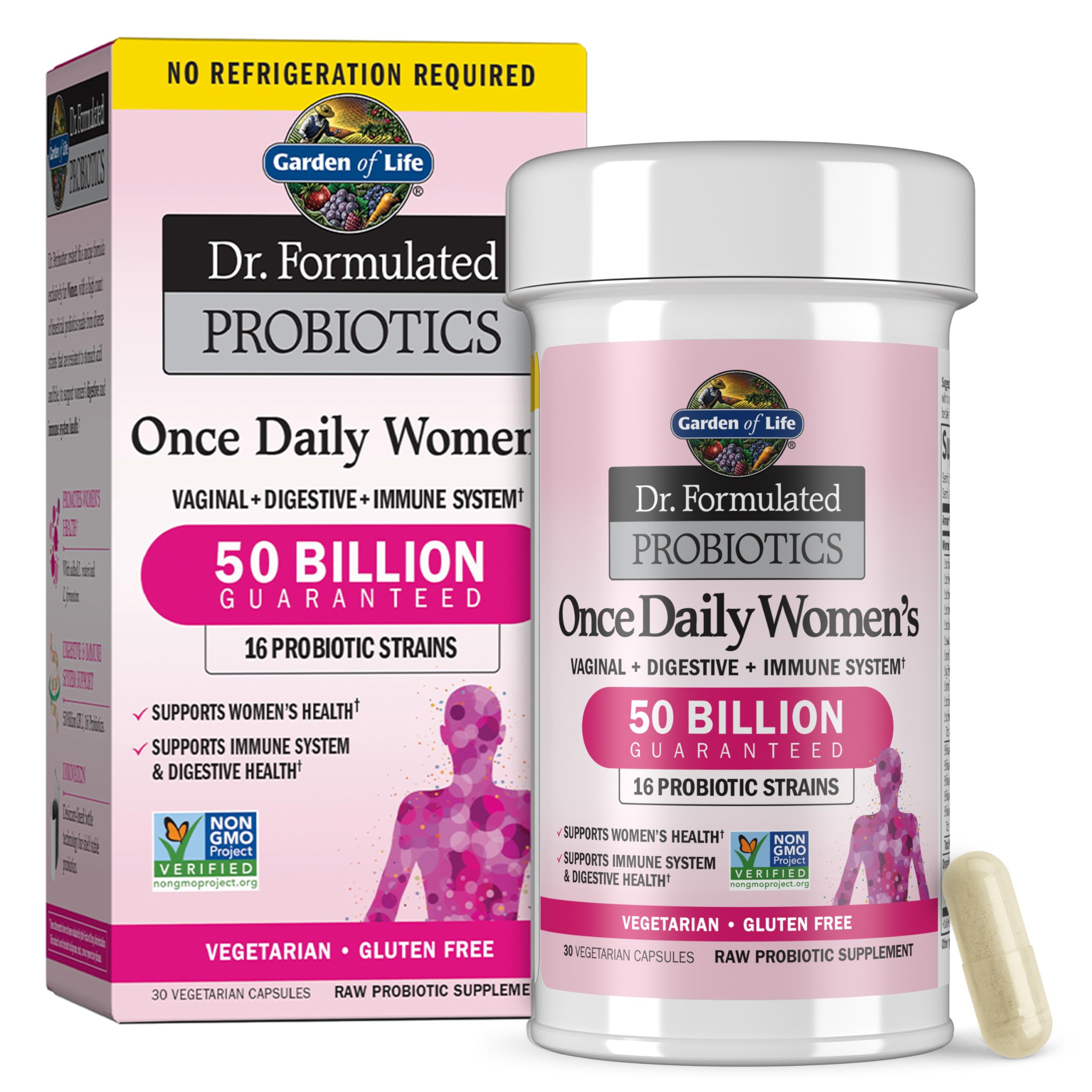 Garden of Life Dr. Formulated Women’s Probiotics – 50B CFU

