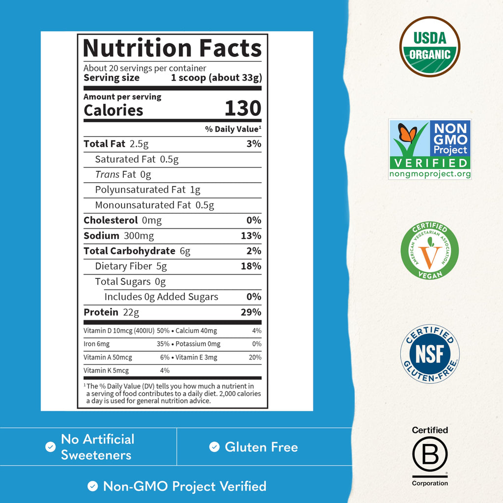 Garden of Life Vegan Protein Powder with Probiotics

