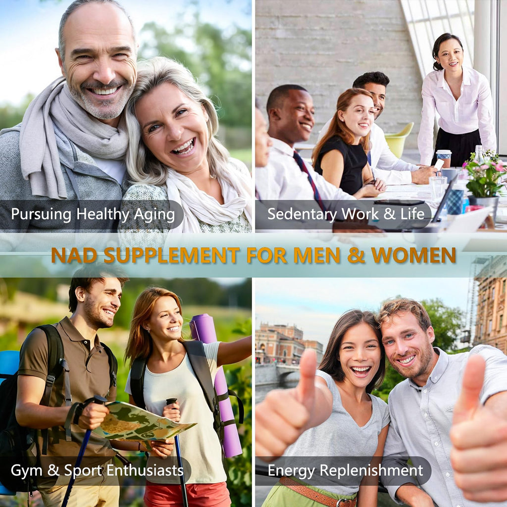UNcena Liposomal NAD+ Supplement with Resveratrol

