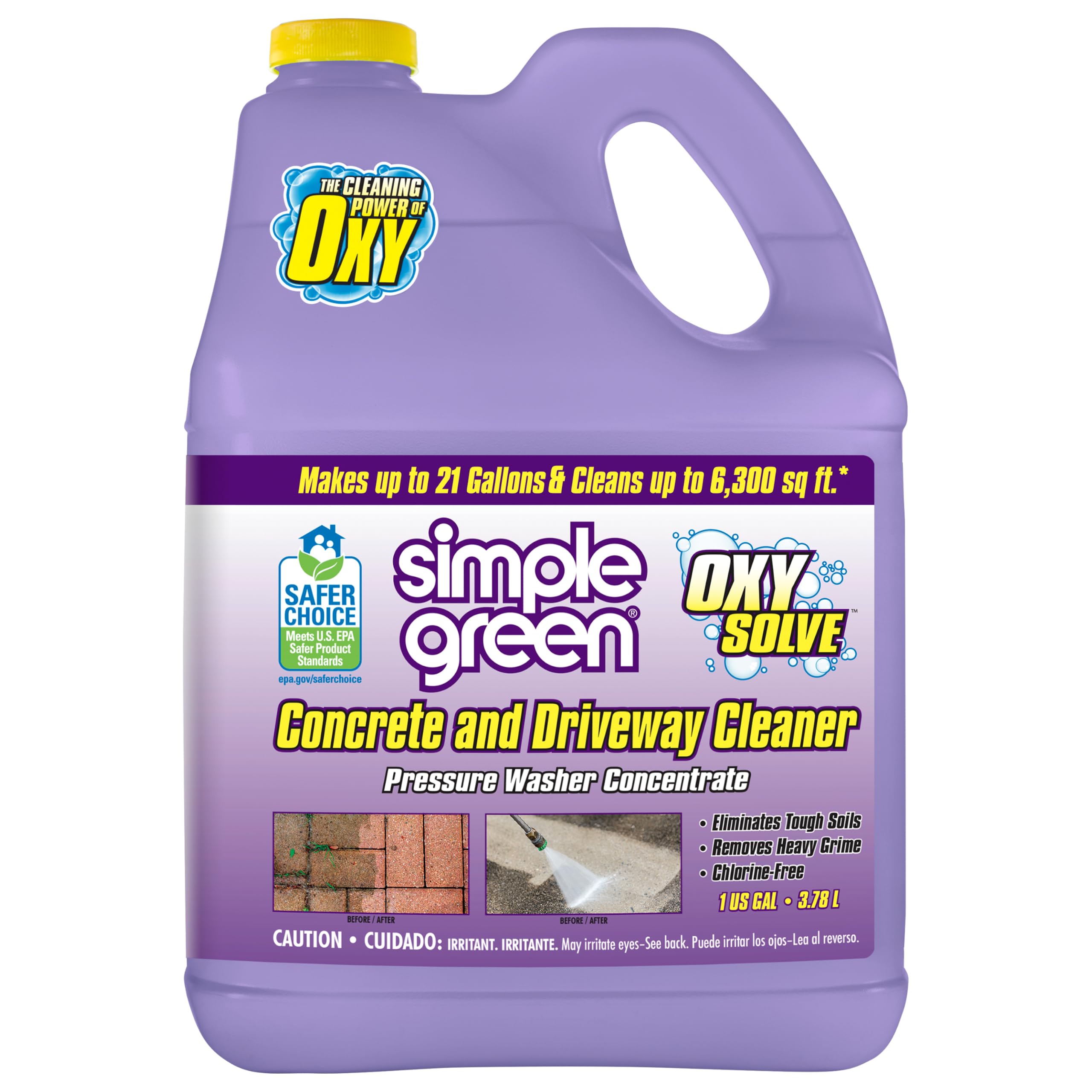 Simple Green Oxy Solve Concrete Driveway Cleaner

