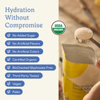 GoodOnya Organic Hydration Electrolyte Drink Mix - Lemonade

