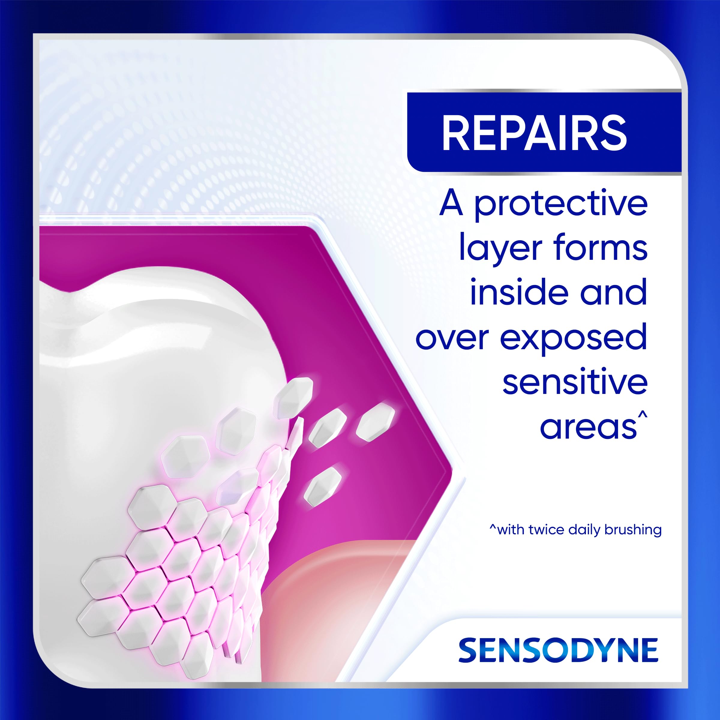 Sensodyne Clinical Repair Whiten & Shine Toothpaste

