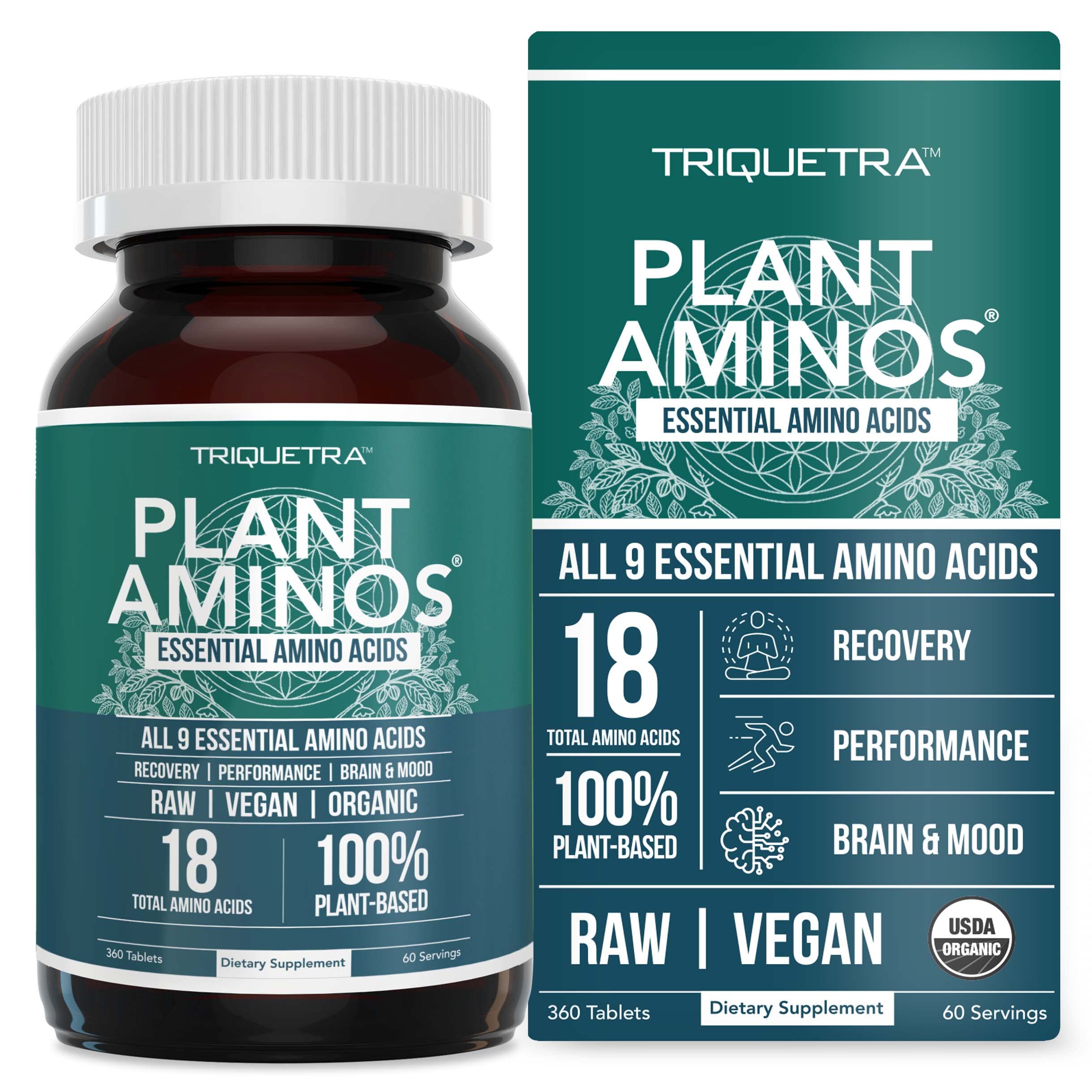 Amino Acids by Triquetra Health: Plant-Based Essentials

