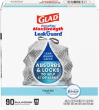 Glad ForceFlex MaxStrength LeakGuard Kitchen Trash Bags

