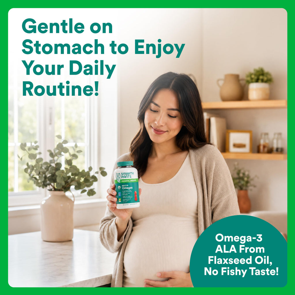 SmartyPants Organic Prenatal Vitamins for Women Gummies

