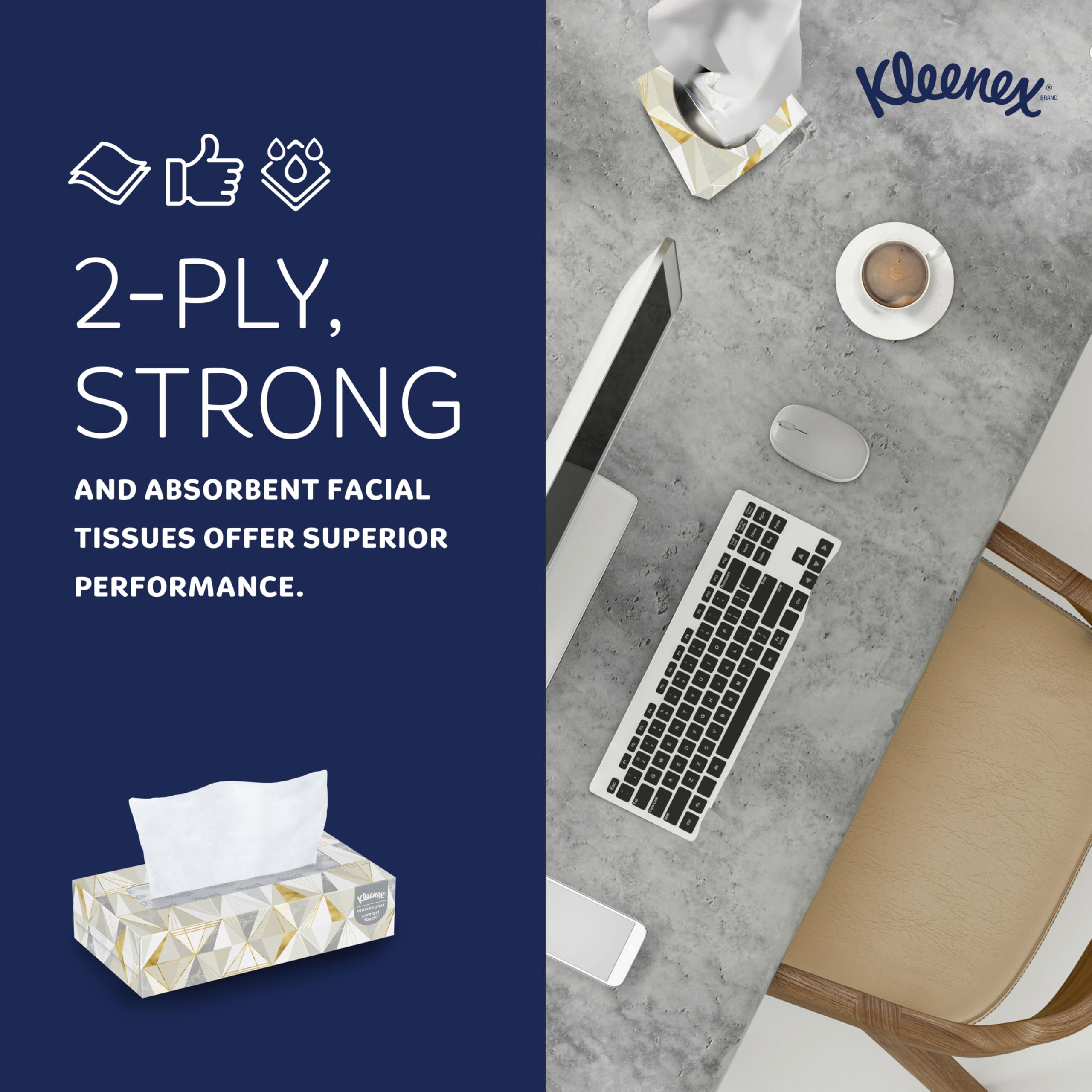 Kleenex Professional Facial Tissue Bulk Case


