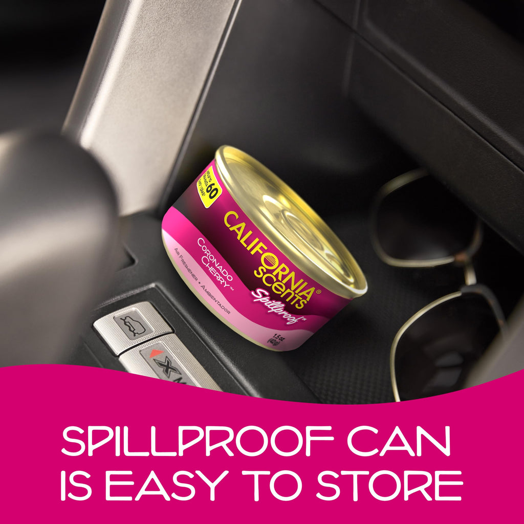 California Scents Car Air Freshener Spill-Proof Can

