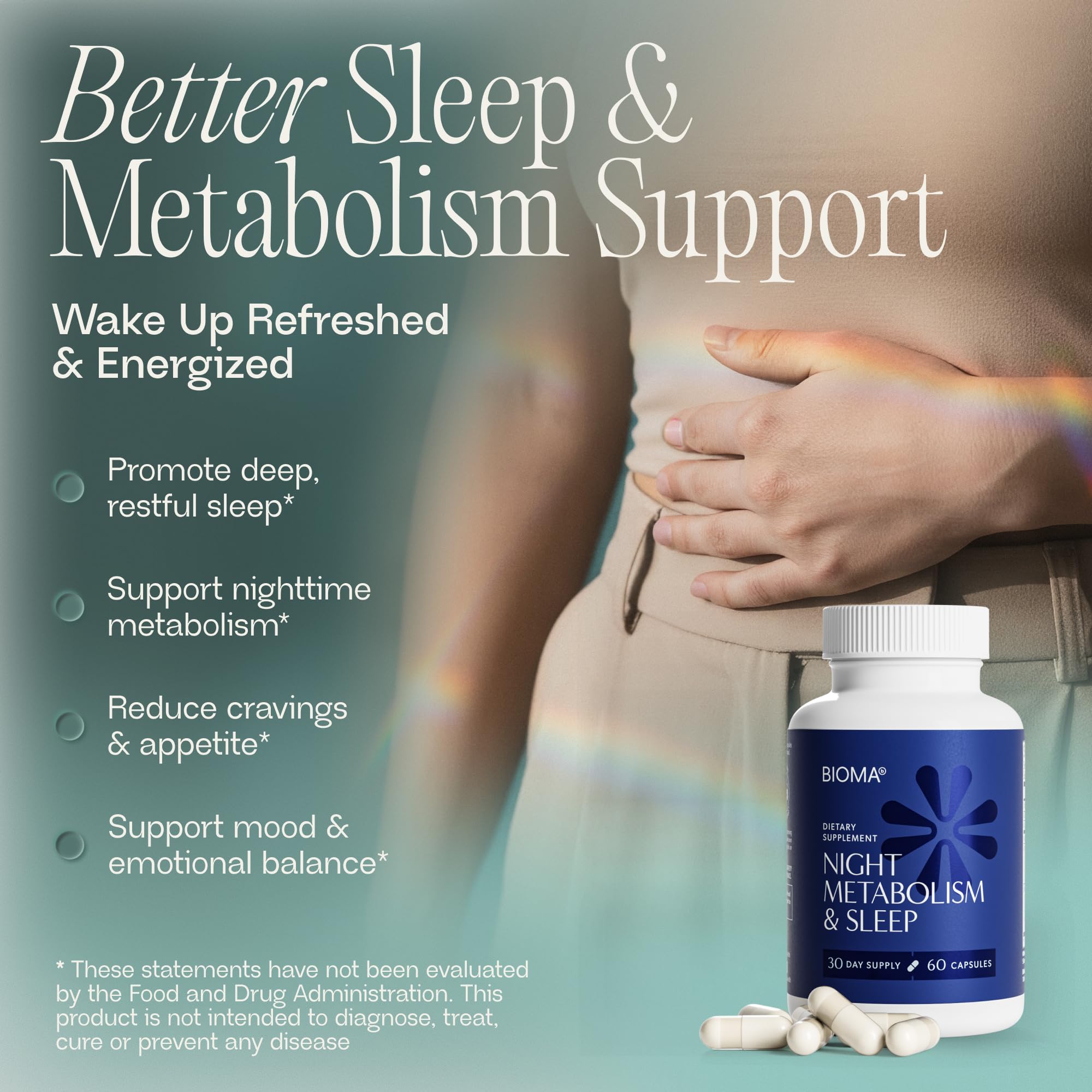 BIOMA Night Metabolism & Sleep Capsule

