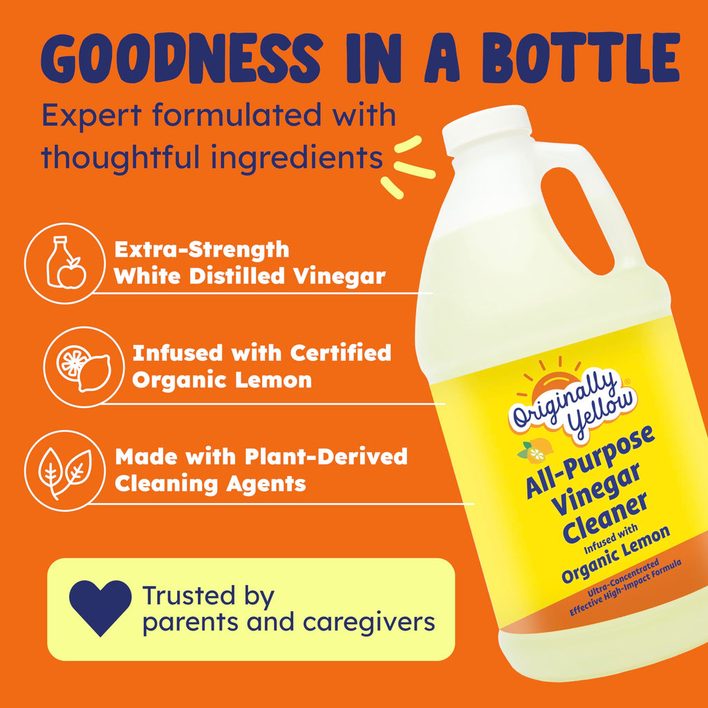 Originally Yellow Cleaning Vinegar - All-Purpose Cleaner

