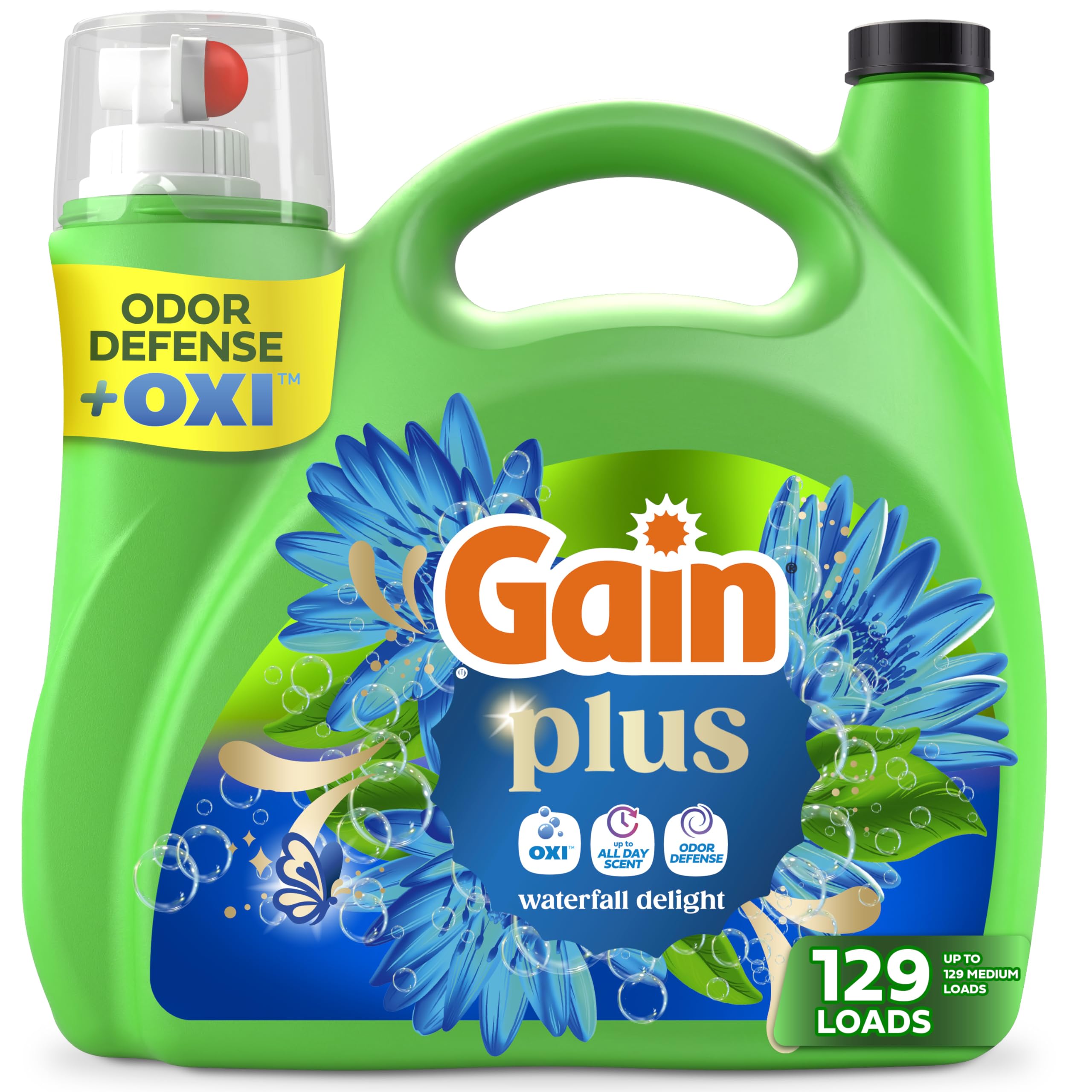 Gain Plus Liquid Detergent with Oxi | All-Day Fresh

