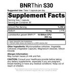 BNRThin Probiotic Lactobacillus gasseri BNR17 10 Billion CFU


