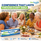 DenSureFit Silicone Denture Reliner Kit for Comfort

