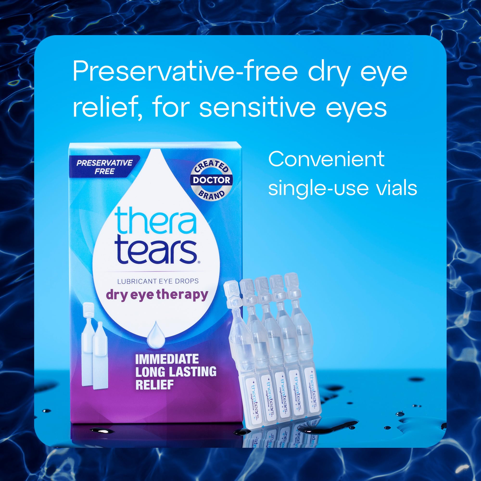 TheraTears Dry Eye Therapy Preservative-Free Eye Drops

