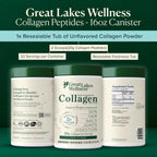 Great Lakes Wellness Collagen Peptides Powder Hydrolyzed

