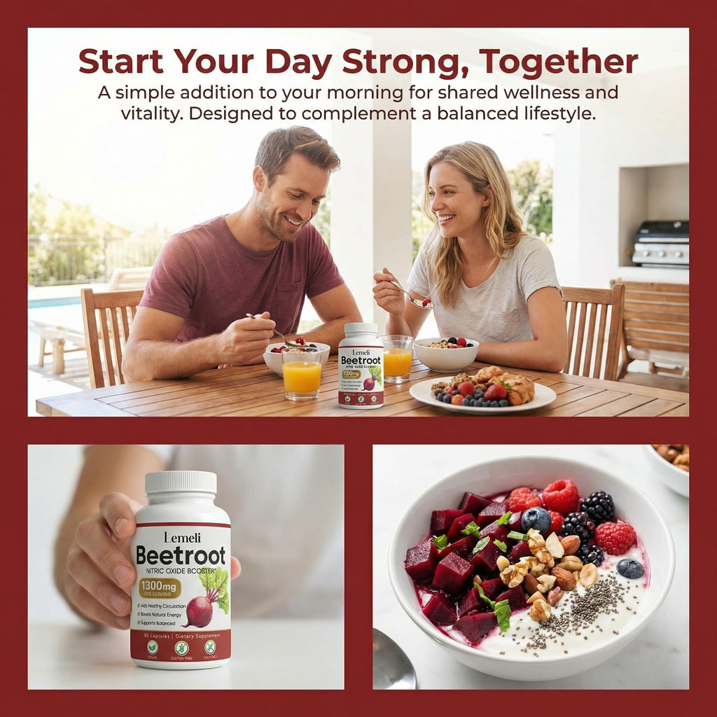 Lemeli Beetroot Capsule – Plant-Based Energy

