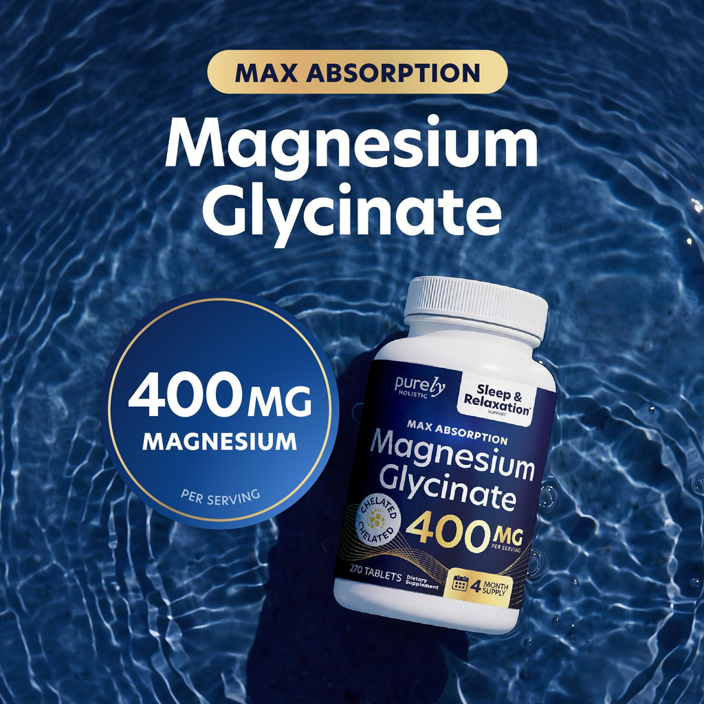 Magnesium Glycinate by Purely Holistic | High Absorption

