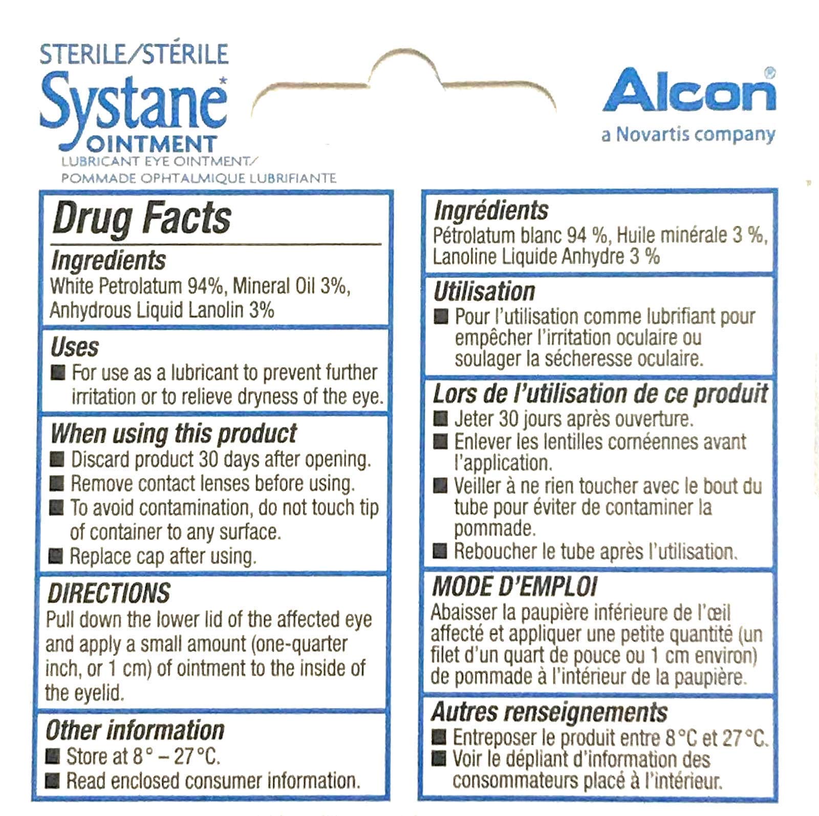 Systane Nighttime Eye Ointment Overnight Dry Eye Relief

