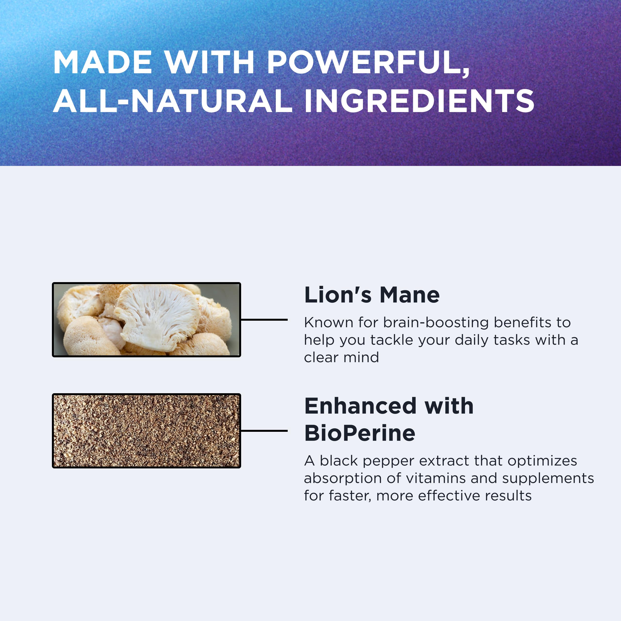 Dr. Emil Nutrition Lion's Mane Capsules for Focus

