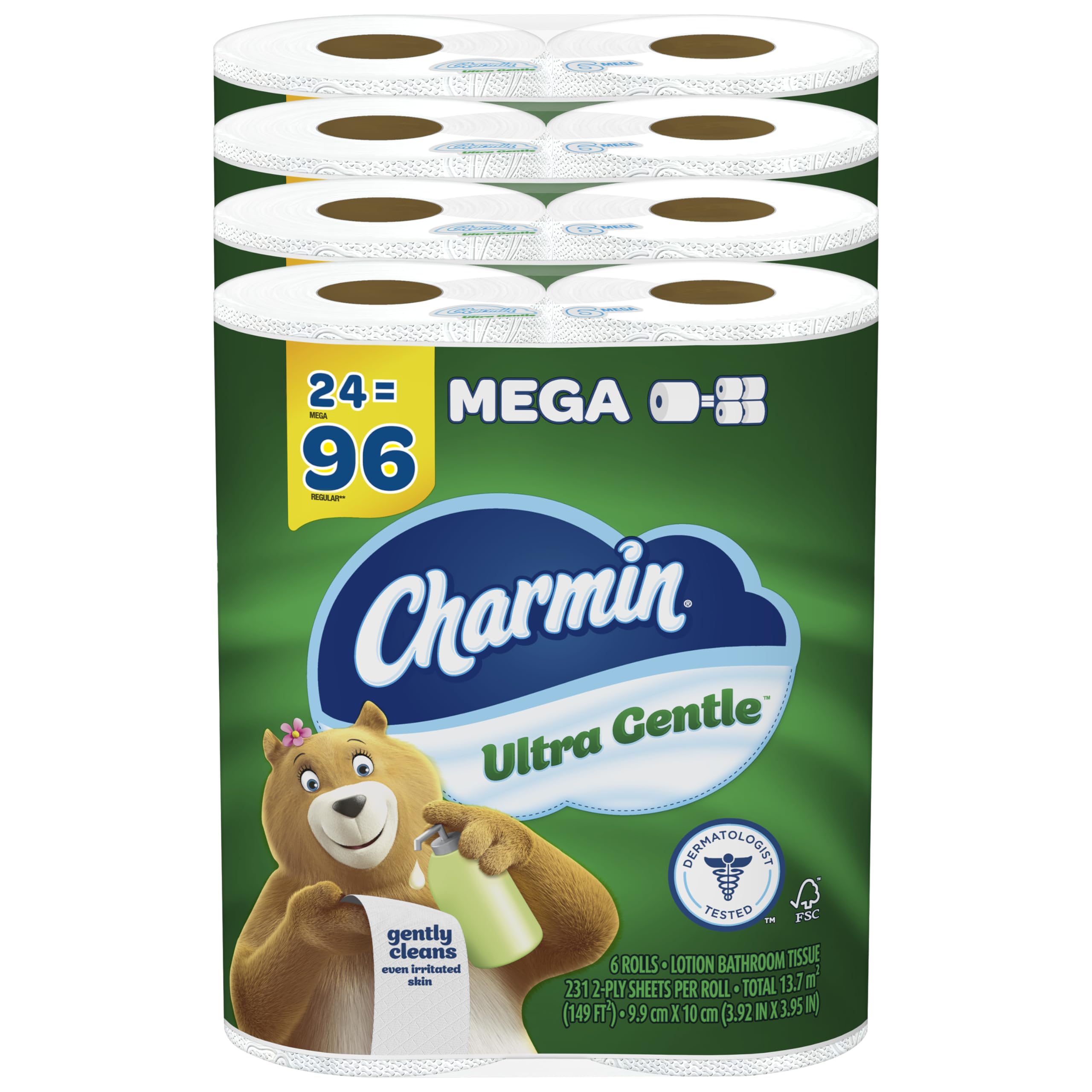 Charmin Ultra Gentle Toilet Paper - Lotioned Comfort

