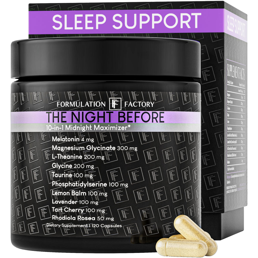 Formulation Factory The Night Before Magnesium Sleep Aid

