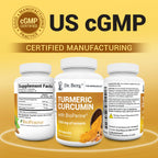 Dr. Berg Turmeric Curcumin with BioPerine - 1350 mg


