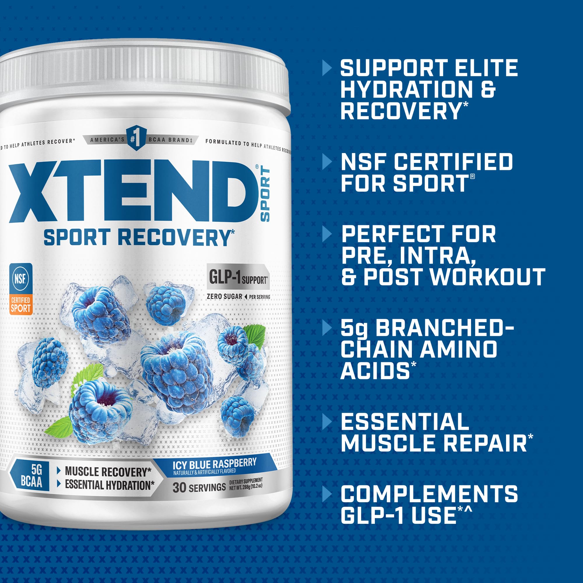 XTEND BCAA Powder for Recovery & Hydration | Sugar-Free

