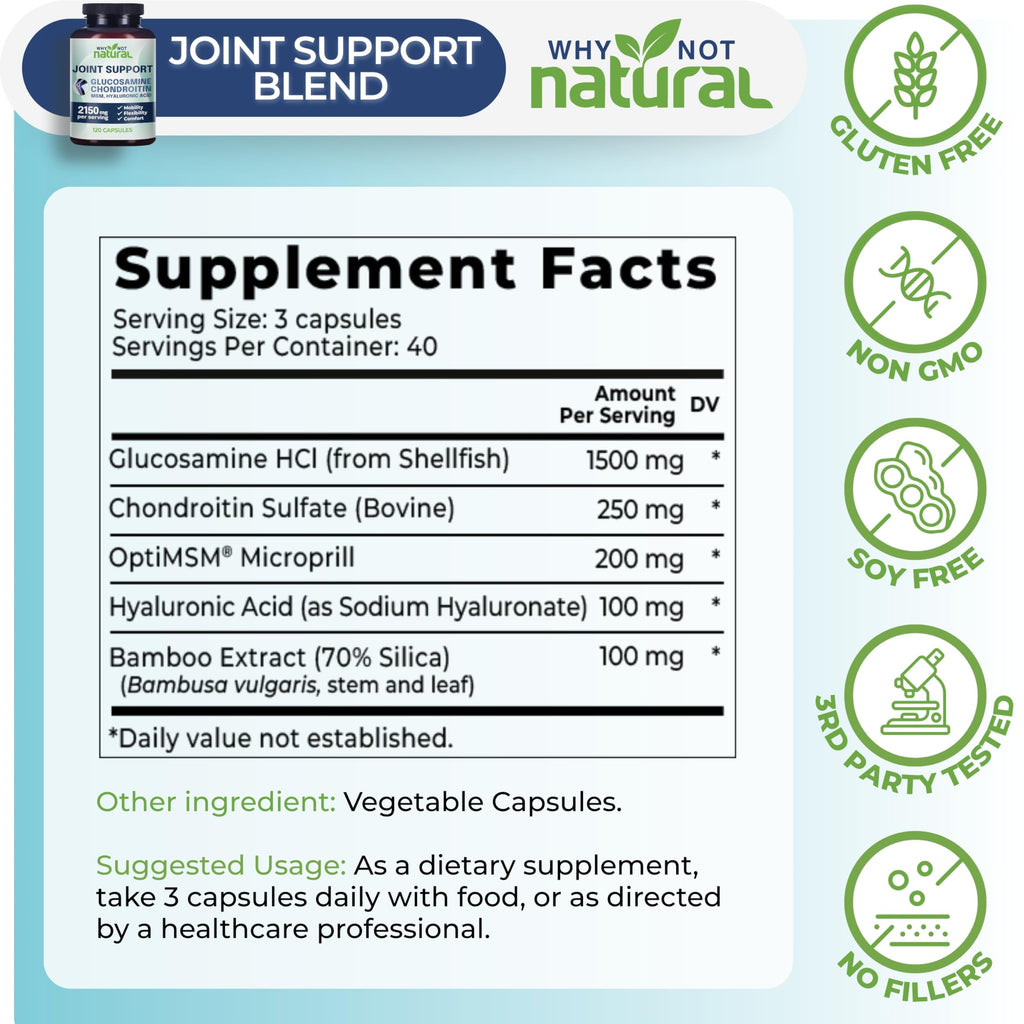 Joint Health Support Supplement for Flexible Joints

