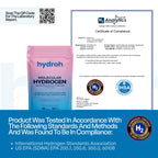 Hydrogen Water Tablets for Drinking Water - Quick-Dissolve

