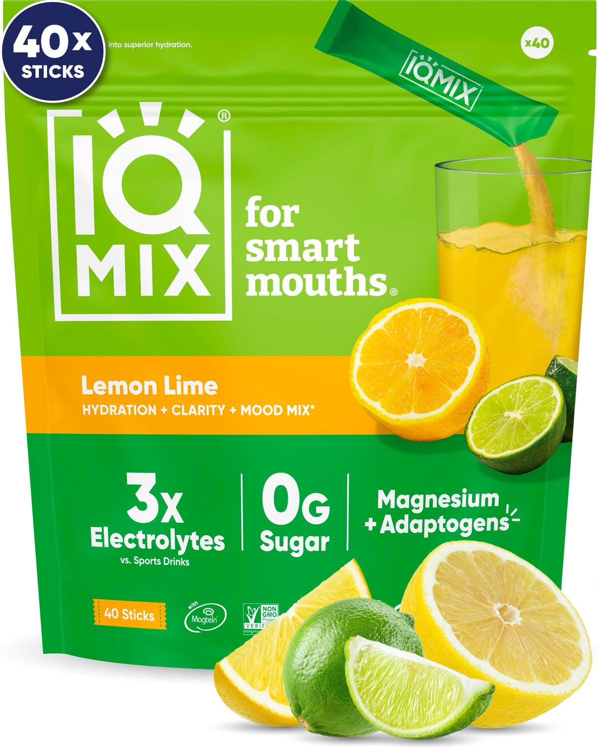 IQMIX Hydration Electrolyte Powder – 4-in-1 Formula