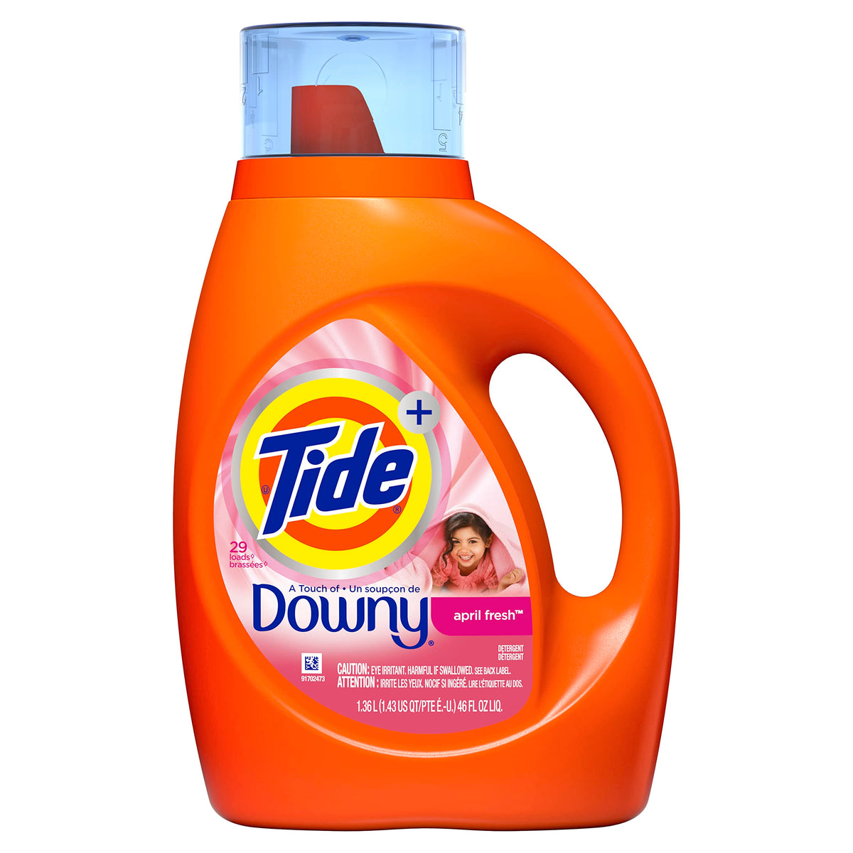 Tide Plus Downy Liquid Laundry Detergent with April Fresh Scent