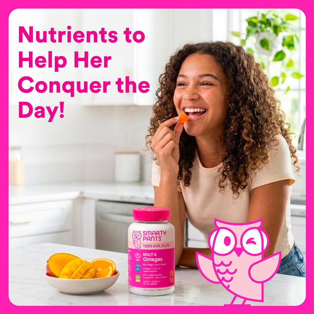 SmartyPants Teen Girl Multivitamin Gummies

