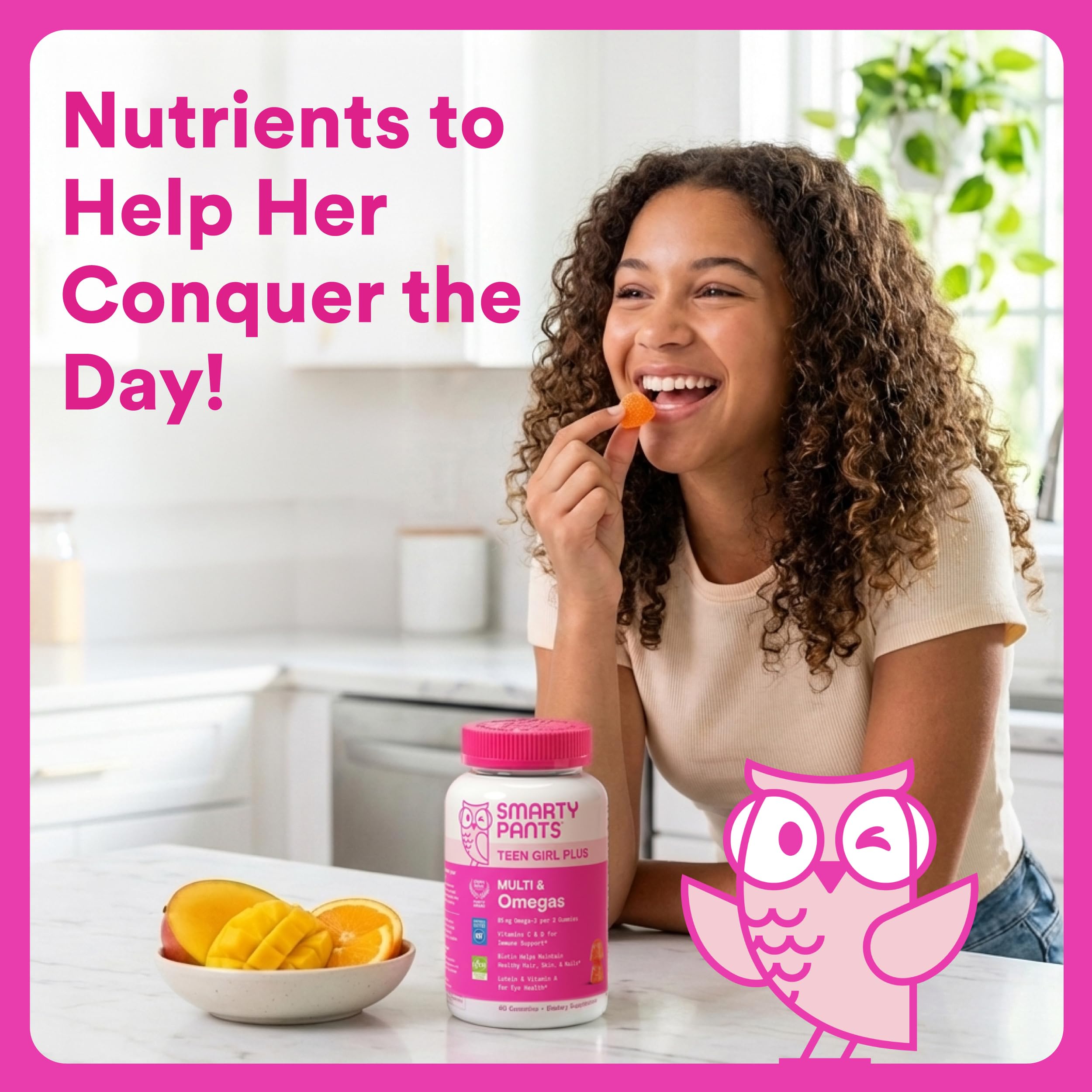 SmartyPants Teen Girl Multivitamin Gummies


