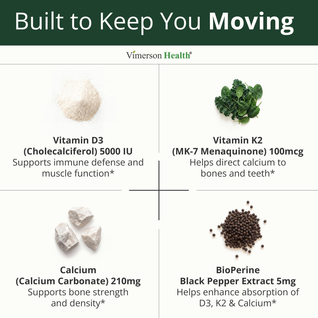 Bone Health Dietary Supplement | Immune & Muscle Support

