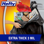 Hefty Load & Carry Heavy Duty Contractor Trash Bags | Durable

