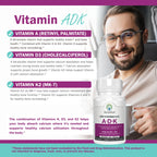 NatureGenX ADK Vitamin Supplement for Bone Health

