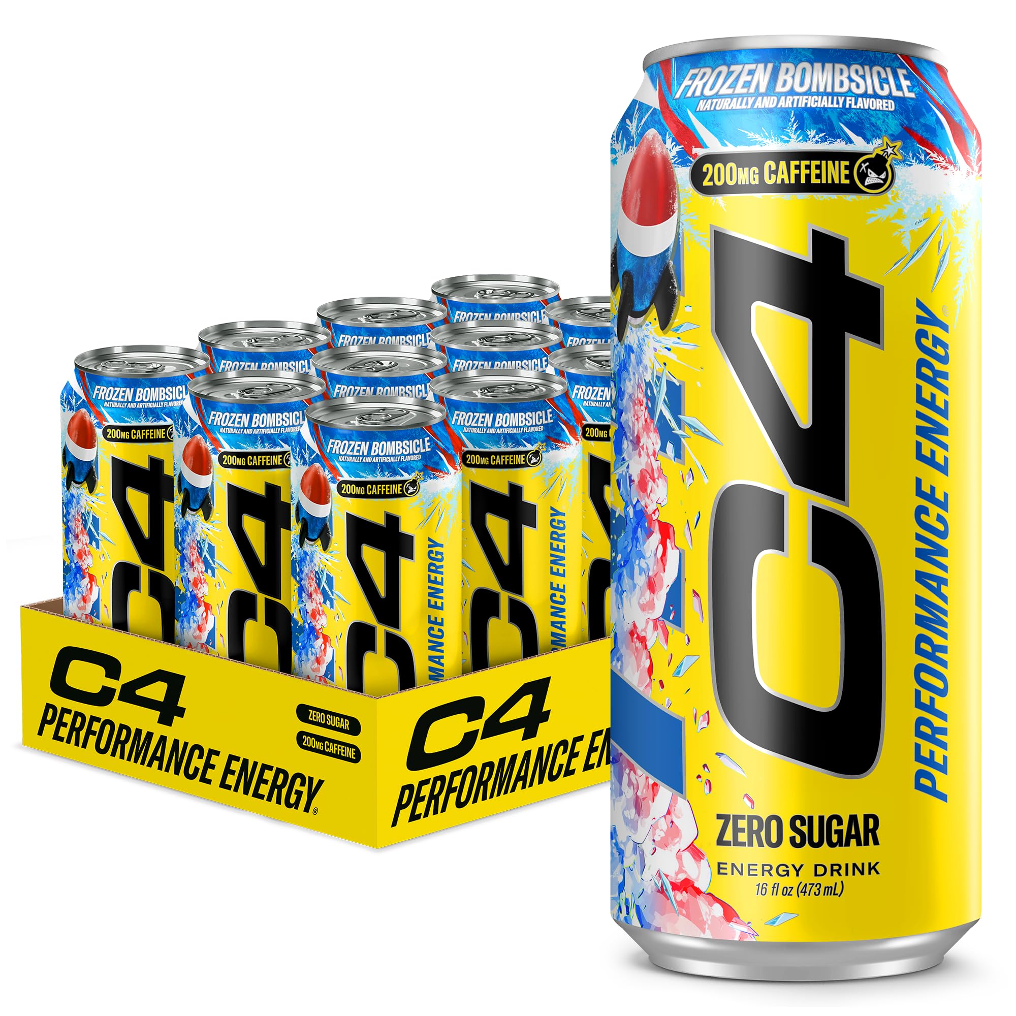 C4 Original Sugar Free Energy Drink for Pre-Workout