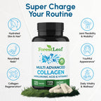 ForestLeaf Multi Collagen Capsules with Hyaluronic Acid

